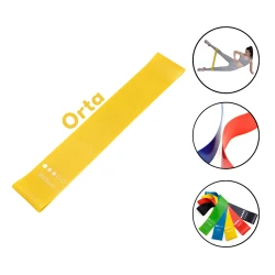 Эластичная лента для тренировки Medium 1454, длина 29 см, полиуретан, товар в ассортименте Эластичная лента для тренировки Medium 1454, длина 29 см, полиуретан, товар в ассортименте