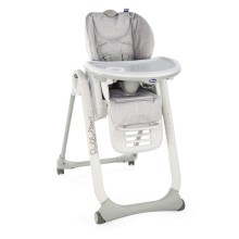 Körpələr üçün yedirmə stulu Chicco Polly 2 Start, boz (8058664091232)