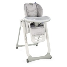 Körpələr üçün yedirmə stulu Chicco Polly 2 Start, boz (8058664091232)