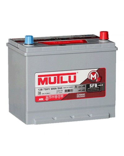 Avtomobil akkumulyatoru Mutlu 12V 75AH D26.75.064.D