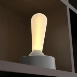 Детский ночник ledlights_654, белый, 11.2x11.2x20.4 см