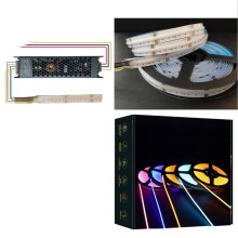 Ağıllı işıq zolağı Tuya RGBCW LED Zigbee 10m
