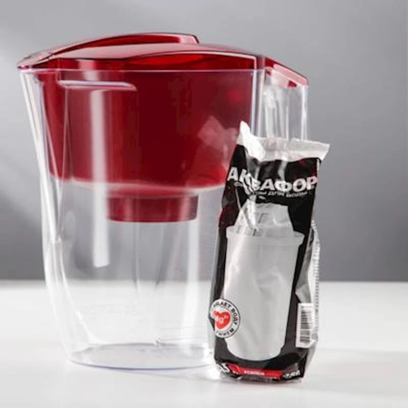 Фильтр-кувшин Аквафор Гарри, 3, 9л, красный Фильтр-кувшин Аквафор Гарри, 3, 9л, красный