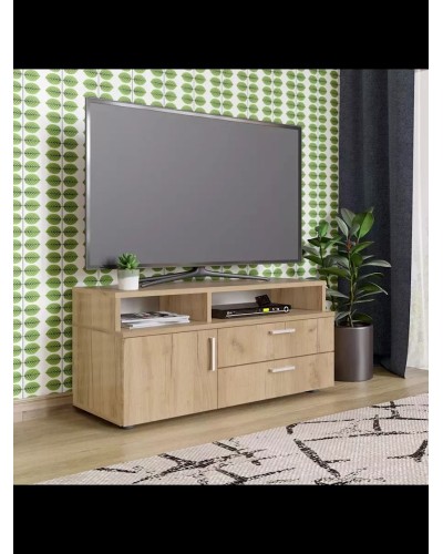 TV üçün tumba 3563_LETNEWCompacZol, LDSP, qəhvəyi, 42.5x34.8x92 sm
