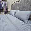 Комплект постельного белья Sahara SHA-000074 пододеяльник 200x220, простыня 230x240, наволочки 50x70, двуспальный, хлопок, серый