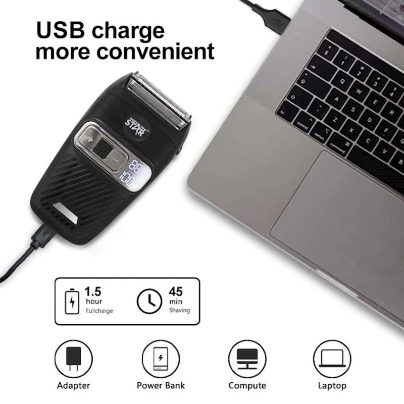 Электробритва Winning Star ST-5729 Black Электробритва Winning Star ST-5729 Black