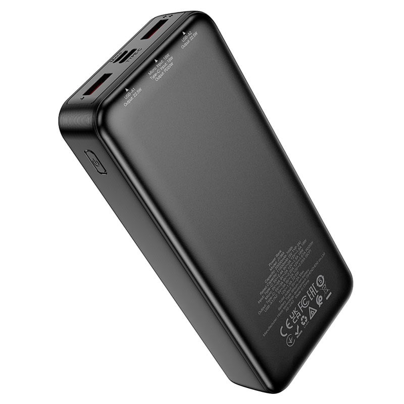 Xarici akkumulyator Hoco J136A 20000 mAh Black