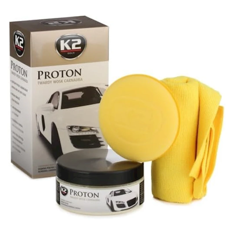 Воск для кузова автомобиля K2 Proton Carnauba Wax Hard 200 г Воск для кузова автомобиля K2 Proton Carnauba Wax Hard 200 г