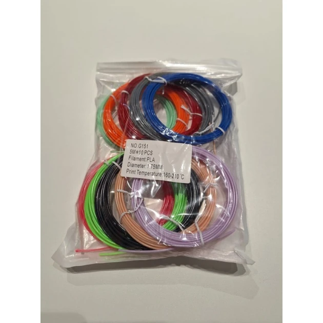 Пластиковые ручки для 3D-ручек ярких цветов Пластиковые ручки для 3D-ручек ярких цветов