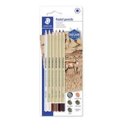 Набор цветных карандашей Staedtler Pastel Color, 6 цветов