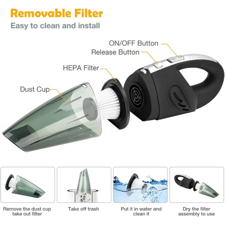 Портативный пылесос