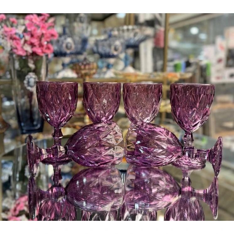 Badə dəsti 001, bənövşəyi, 6 əd