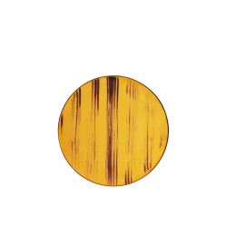 Тарелка десертная Wilmax WL‑668411/A, круглая, 18 см, фарфор, желтая