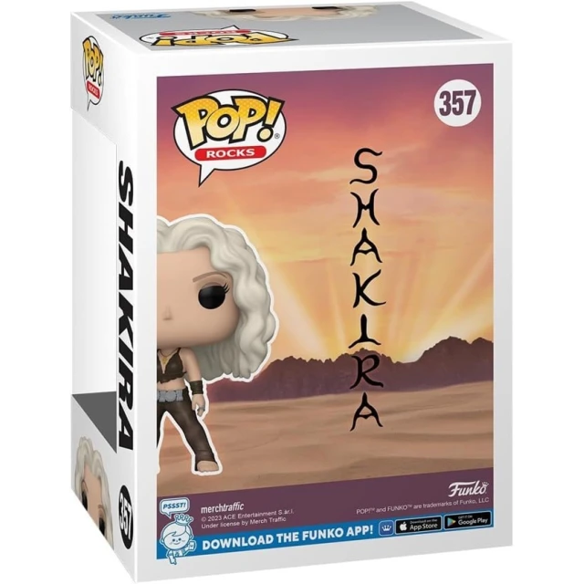 Фигурка Funko POP! Rocks: Shakira (Whenever/Wherever), винил, 10 см, 3+ лет Фигурка Funko POP! Rocks: Shakira (Whenever/Wherever), винил, 10 см, 3+ лет