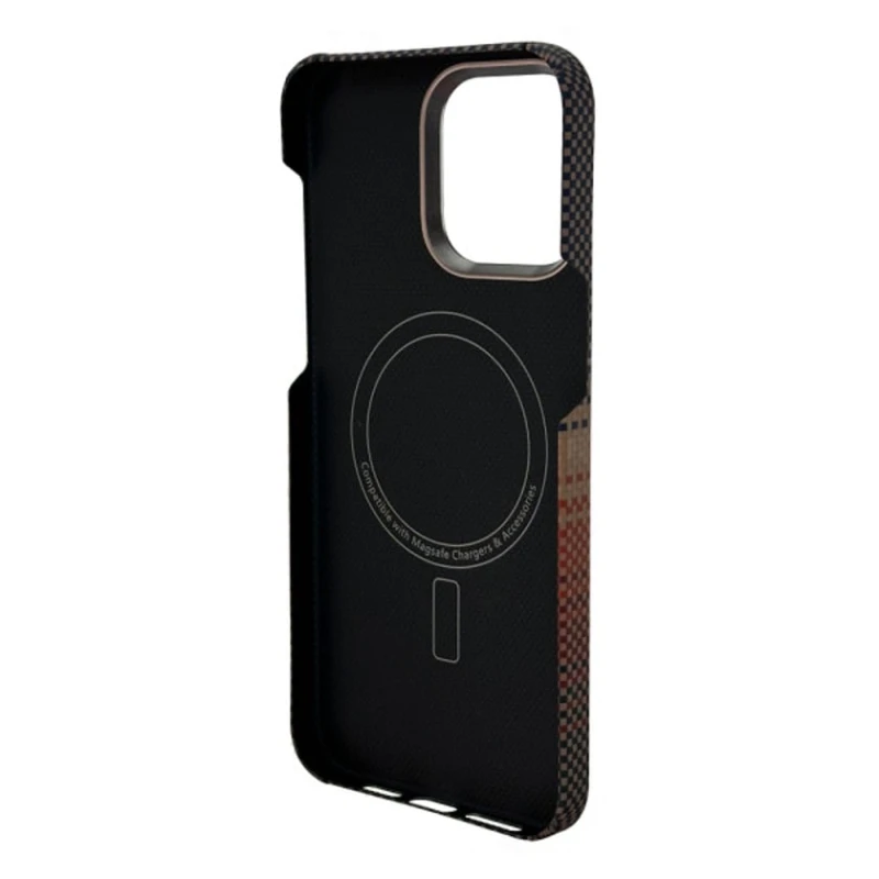 Чехол Kevlar MagSafe Case для Apple iPhone 15 Pro Max Sunset