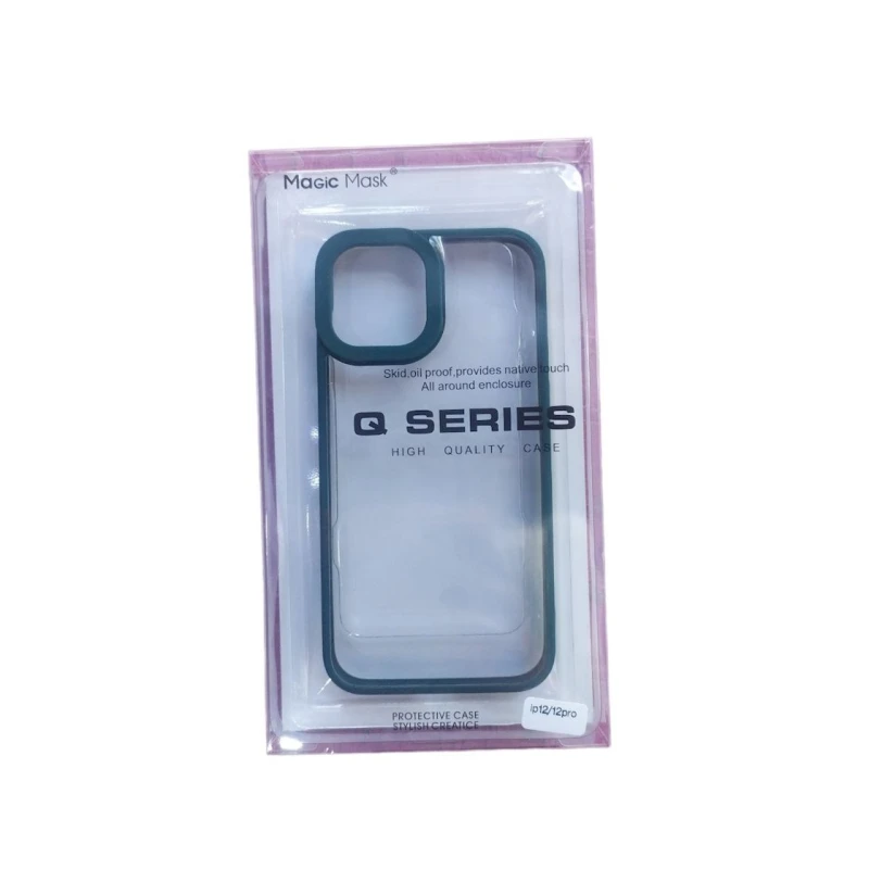 Çexol Q Series Apple iPhone 12/12 Pro üçün Green