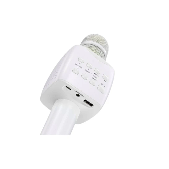 Микрофон-караоке Huto K-B5 White Микрофон-караоке Huto K-B5 White
