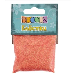 Блестки декоративные Невская палитра, 0.3 мм, 20 г, светло-розовый