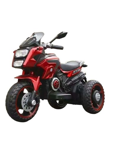 Uşaqlar üçün elektrik motosikl, 3-10 yaş, qırmızı