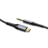 Kabel AUX to Type-C Joyroom SY-A03 Black 1 m