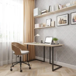 Yazı masası 3563_M2LoftTTSonbl Sonoma, LDSP, 75x66x136 sm