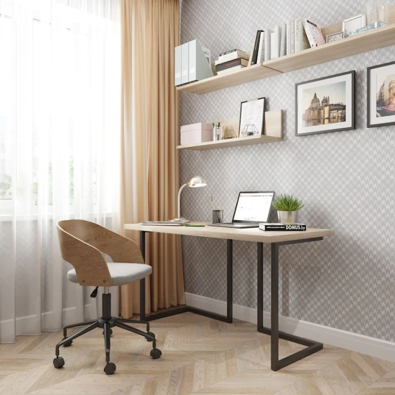 Yazı masası 3563_M2LoftTTSonbl Sonoma, LDSP, 75x66x136 sm