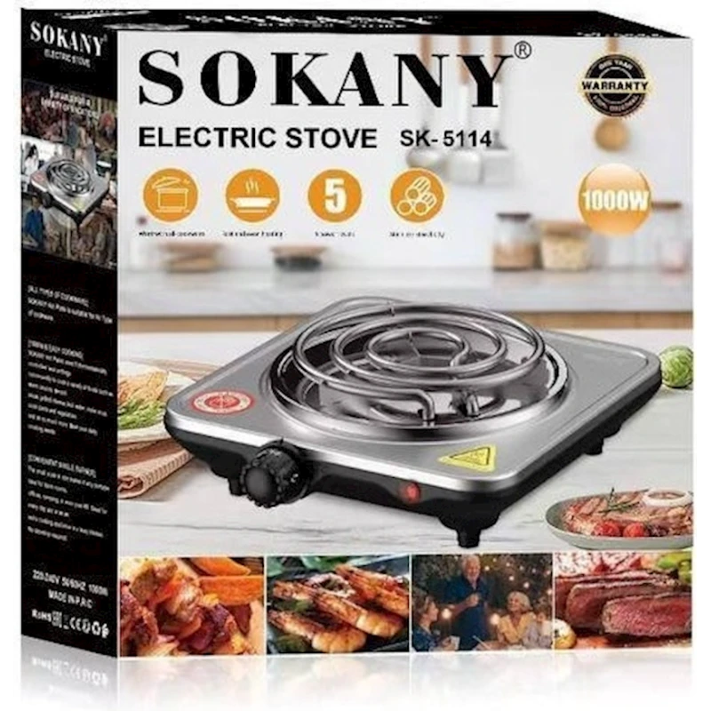 Электрическая плита Sokany SK-5114