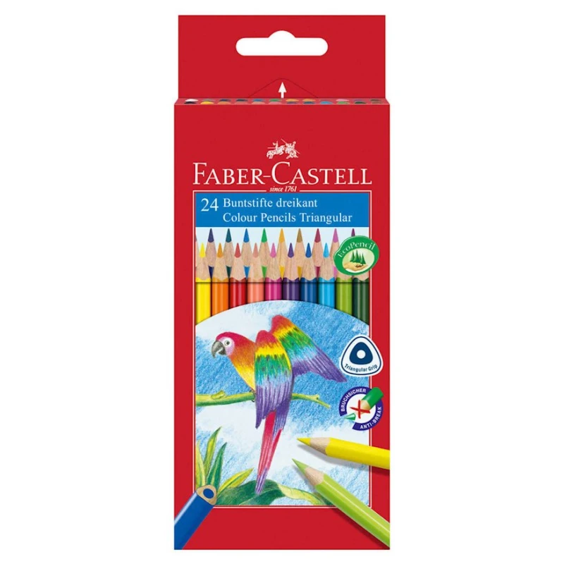 Набор цветных карандашей Faber-Castell, 24 шт