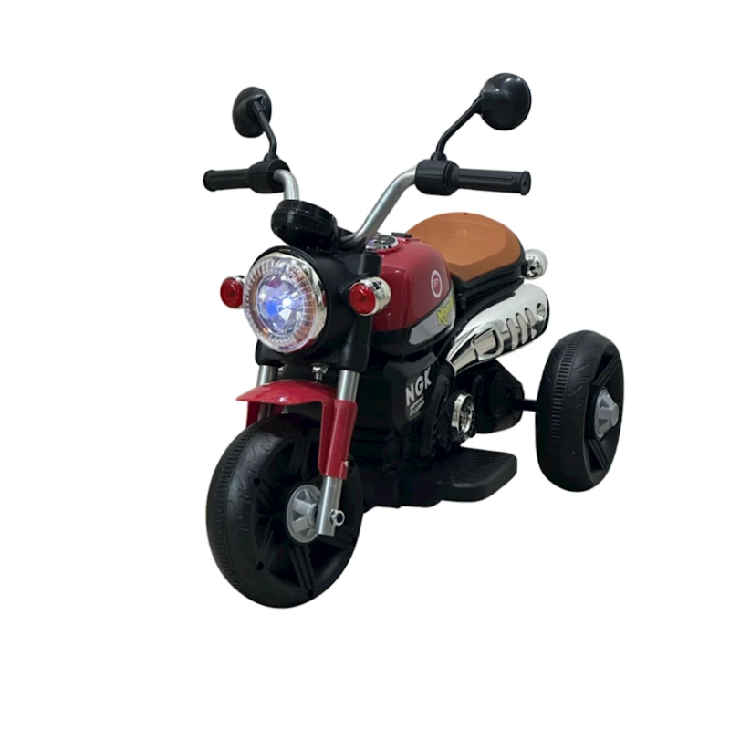 Uşaq elektrik motosikli MT936QRM, 2+ yaş, qırmızı
