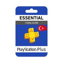 Abunə Sony PS Plus Essential (PSN Türkiyə, PS4/PS5) 1 aylıq