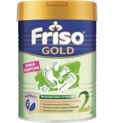 Quru südlü qatışıq Friso Gold 2, 6 aydan, 400 q