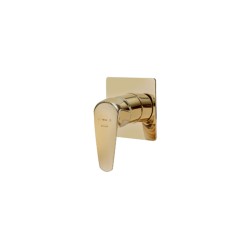 Qarışdırıcı kran Teka Itaca 67241020G2 hamam üçün, qızılı