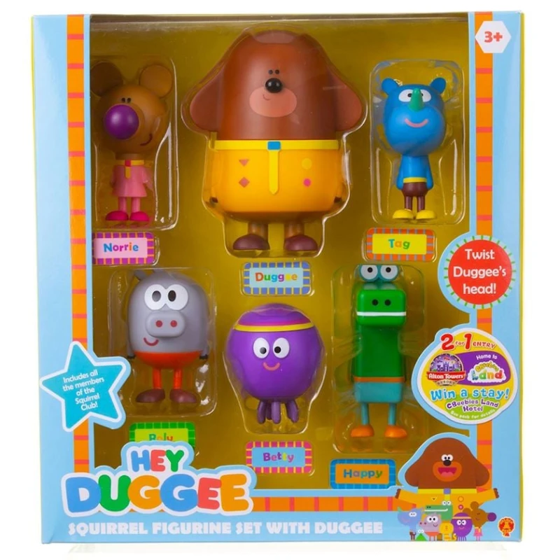Набор фигурок Golden Bear Products Ltd Hey Duggee Fıg 1870R, 3+ лет Набор фигурок Golden Bear Products Ltd Hey Duggee Fıg 1870R, 3+ лет