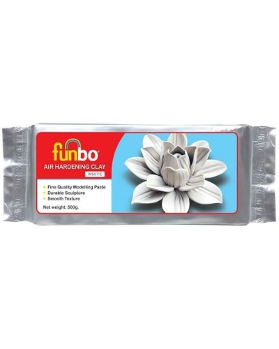 Полимерная глина Funbo FO-AHC-500-WE, ağ, 500 q