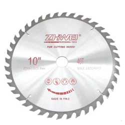 Пильный диск по дереву Zhwei ZWE0117, 250x3x30 мм