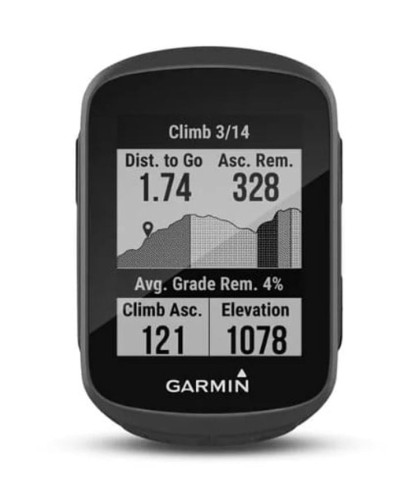 Sürət ölçən velosipedlər üçün Garmin, qara