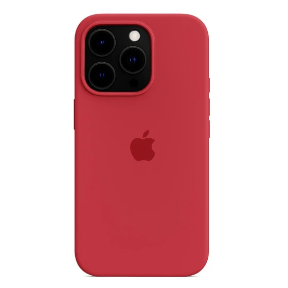 Çexol Apple iPhone 16 Pro üçün Silicone Red