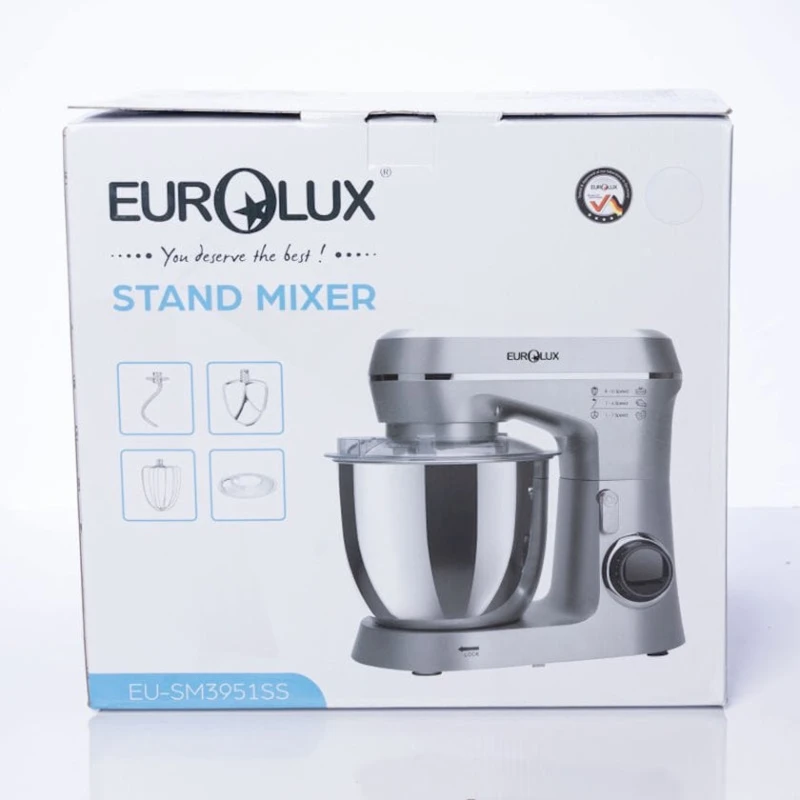 Планетарный миксер Eurolux EU-SM3951SS Планетарный миксер Eurolux EU-SM3951SS