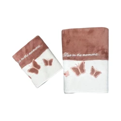 Набор полотенец для лица и рук MiraNova 351, микрофибра, разноцветный, 50x90 см, 10 шт