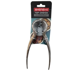 Орехокол Shengya Top Choice E2624, 17.5х4.5х4.8 см, нержавеющая сталь, серебристый