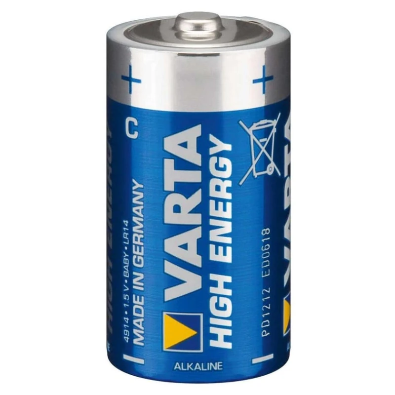 Батарейка Varta С High Energy 4914 LR14, 2 шт Батарейка Varta С High Energy 4914 LR14, 2 шт