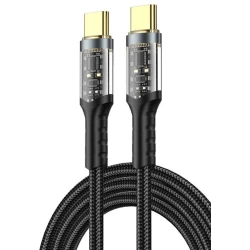 Кабель Wiwu WI-C016 Type-C To Type-C 1.2 м, черный