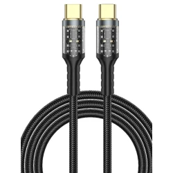 Кабель Wiwu WI-C016 Type-C To Type-C 1.2 м, черный