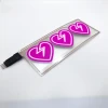 Maşın üçün LED stiker Broken Hearts