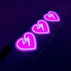 Светодиодная наклейка для автомобиля Broken Hearts