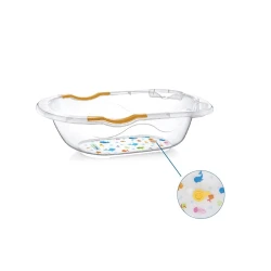 Набор детской ванночки для купания Babyjem, прозрачный, 6 предметов