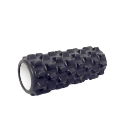 Массажный ролик Gymnic 1004/2, черный, 23 см