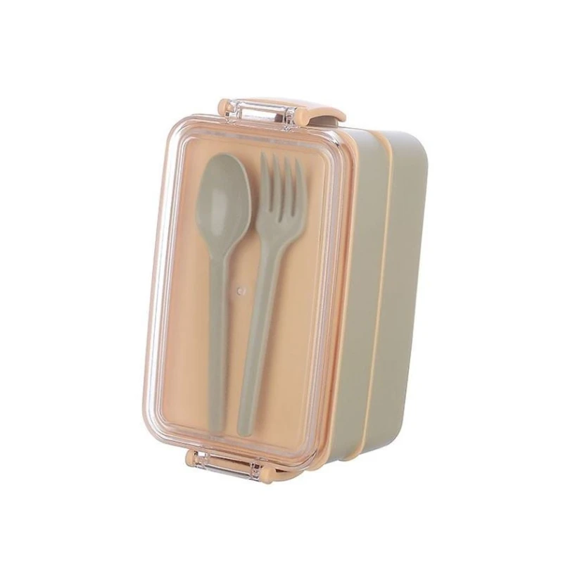 Ланч-бокс Titiz 400+500 мл, бежевый