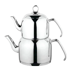 Çaydan dəsti Ozkent K-307, 2.2 l + 1.2 l, gümüşü