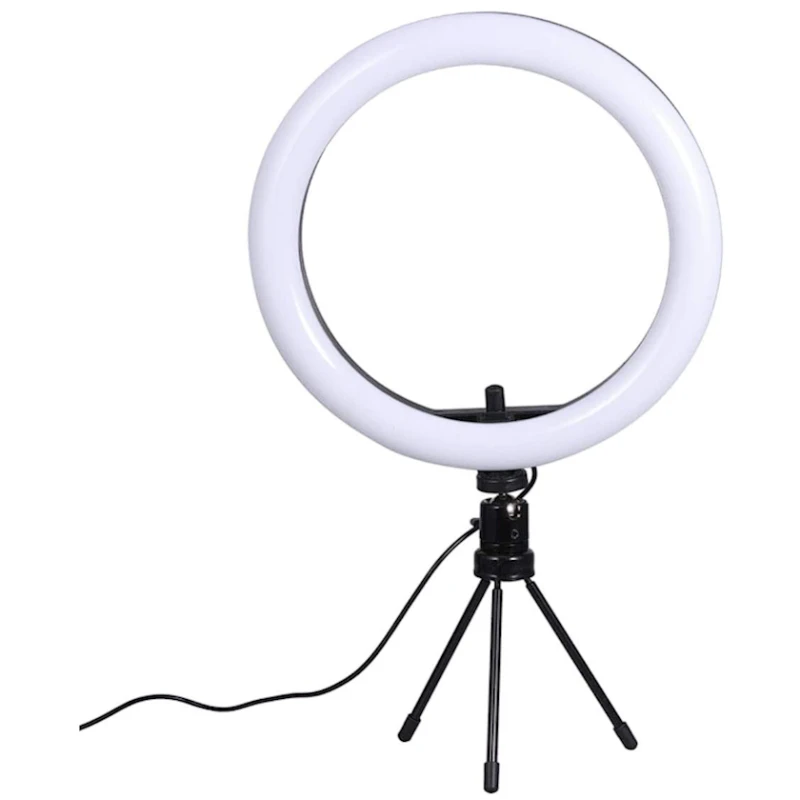 Лампа кольцевая Lurrose Selfie Ring Light 26CM LED Camera Lighting for Live Stream Makeup